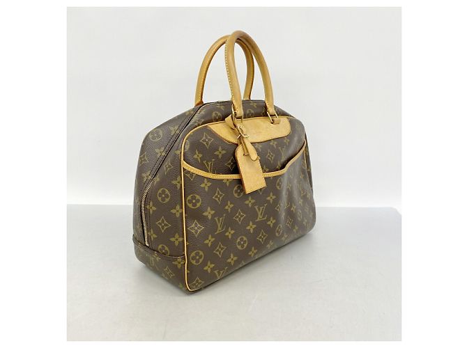 Borsa Louis Vuitton Monogram Deauville Marrone - vista 2