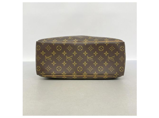 Borsa Louis Vuitton Monogram Deauville Marrone - vista 3