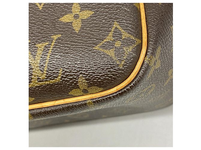 Borsa Louis Vuitton Monogram Deauville Marrone - vista 6