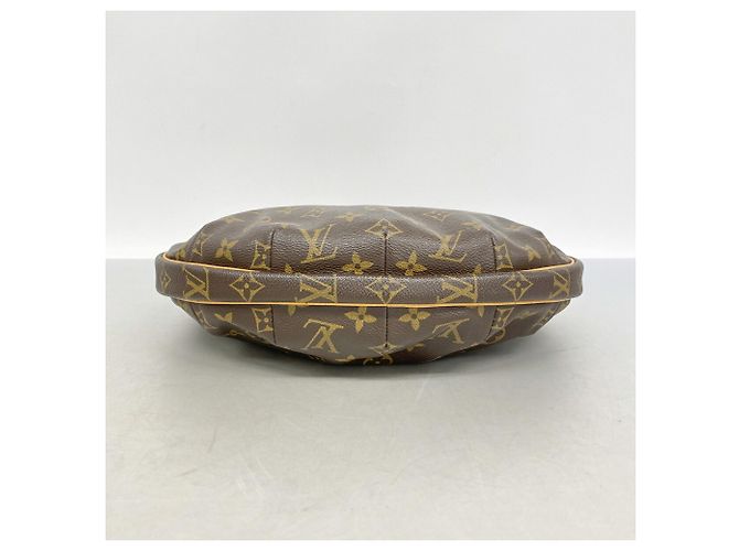Borsa a tracolla Louis Vuitton Monogram Croissant MM Marrone - vista 3