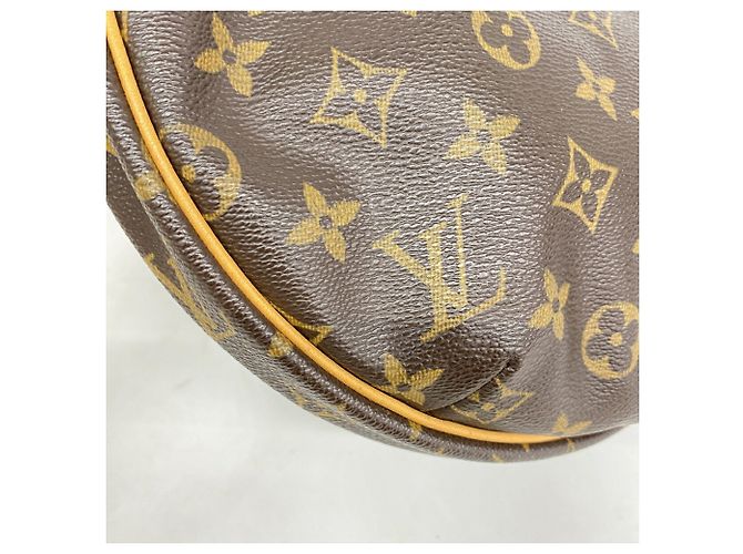 Borsa a tracolla Louis Vuitton Monogram Croissant MM Marrone - vista 6