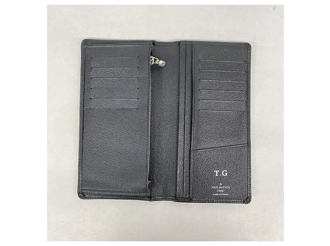 Louis Vuitton Epi Leather Portefeuille Brazza Long Wallet Black - view 3