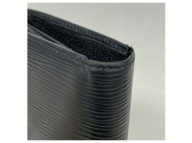 Louis Vuitton Epi Leather Portefeuille Brazza Long Wallet Black - view 5