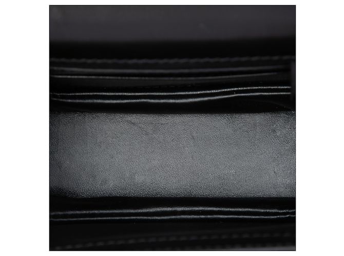 Bamboo Bolsa Gucci 1947 Mini com Alça de Bambu em Pele de Bezerro Preta Preto - vista 4