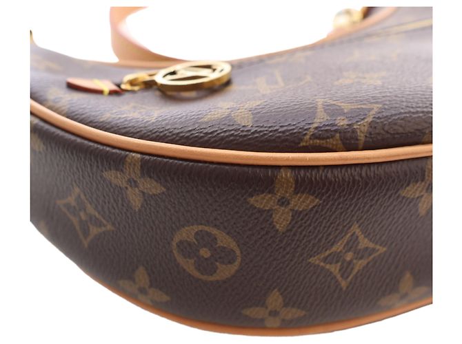 Louis Vuitton Brown Monogram Loop Marrone - vista 12
