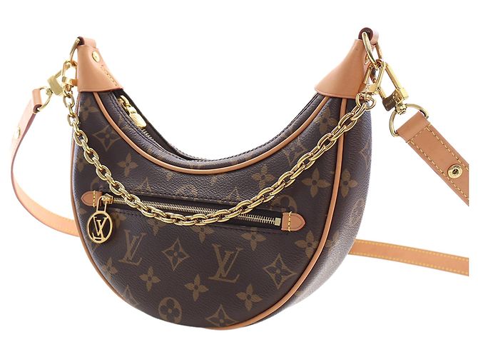 Louis Vuitton Brown Monogram Loop Marrone - vista 4