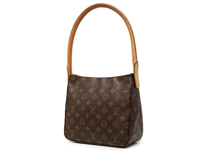Louis Vuitton Brown Monogram Looping MM Marron - vue 2