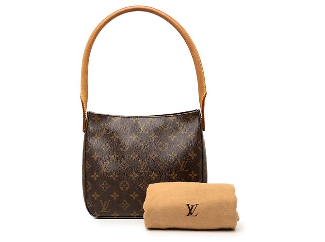 Louis Vuitton Brown Monogram Looping MM Marron - vue 7