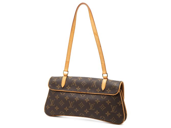 Bolsa de Ombro Louis Vuitton Brown Monogram Marelle Marrom - vista 2