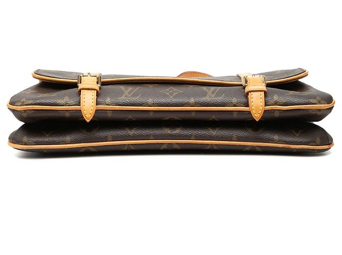 Bolsa de Ombro Louis Vuitton Brown Monogram Marelle Marrom - vista 3