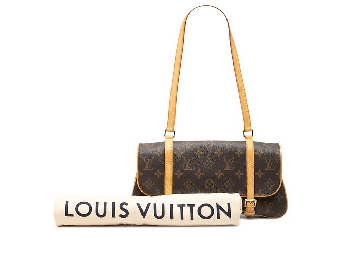 Bolsa de Ombro Louis Vuitton Brown Monogram Marelle Marrom - vista 7