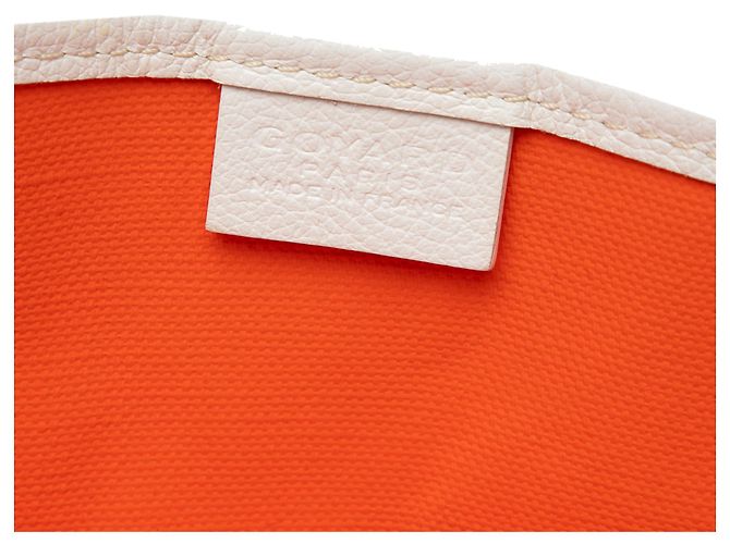Goyard White Goyardine Poitiers Claire Voie Bianco - vista 5