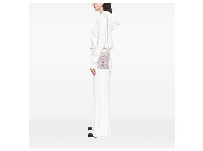 Goyard White Goyardine Poitiers Claire Voie Bianco - vista 6