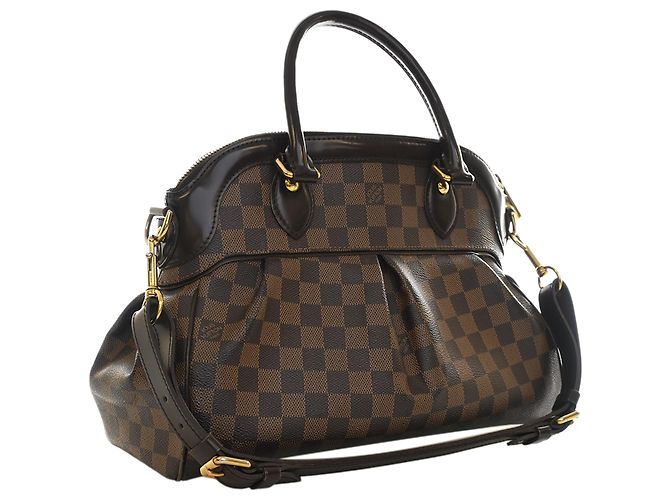 Louis Vuitton Brown Damier Ebene Trevi PM Braun - Ansicht 3