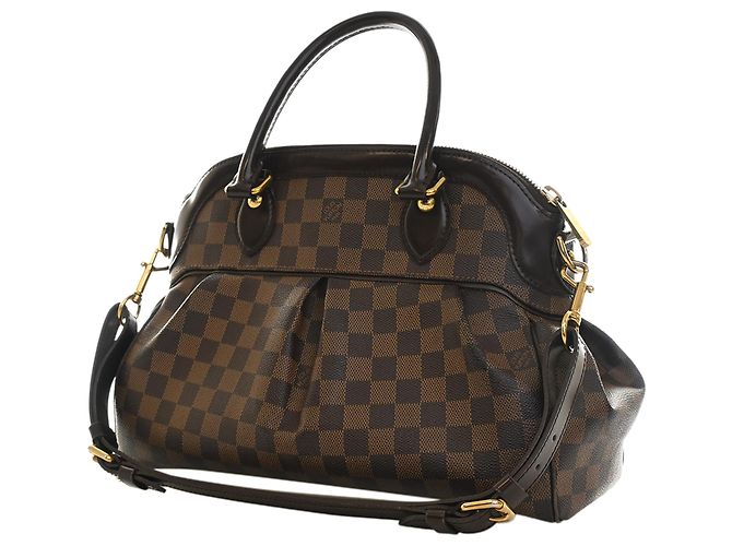 Louis Vuitton Brown Damier Ebene Trevi PM Braun - Ansicht 4