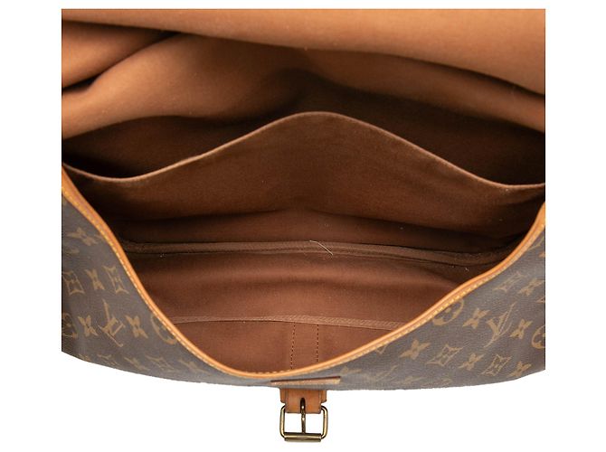 Louis Vuitton Brown Monogram Saumur 35 Braun - Ansicht 4