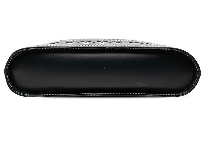Autre Marque Saint Laurent Satchel aus schwarzem Leder mit Y-Ausschnitt - Ansicht 3