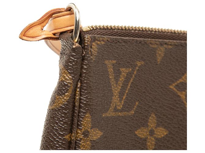 Louis Vuitton Brown Monogram Pochette Accessoires Marrom - vista 6