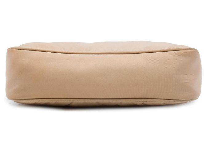 Bolsa de Ombro Prada Mini Tessuto Re Edition 2000 Bege - vista 3