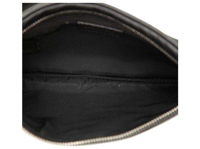 Autre Marque Borsa a tracolla Dior Black Diorissimo Trotter Canvas Street Chic Nero - vista 4
