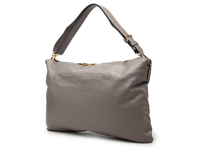 Miu Miu Brown Soft Calf Cloud Hobo Braun Taupe - Ansicht 2