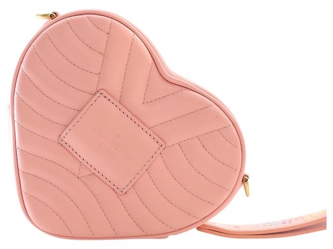 Louis Vuitton Pink Calfskin Embellished New Wave Love Lock Crossbody Rosa - vista 2