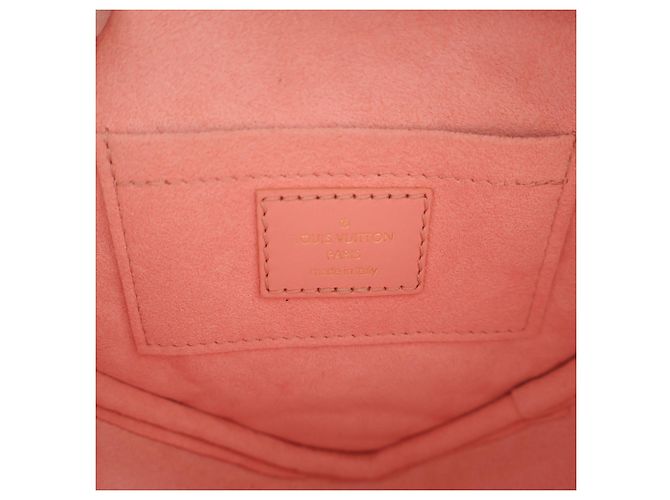 Louis Vuitton Pink Calfskin Embellished New Wave Love Lock Crossbody Rosa - vista 5