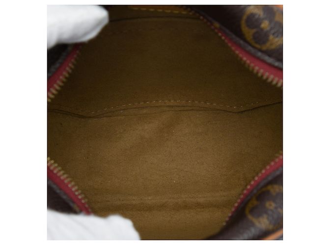 Louis Vuitton Brown Monogram Boite Chapeau Souple PM Castaño - vista 4