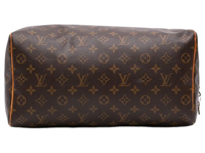Louis Vuitton Brown Monogram Speedy 35 Marrom - vista 3
