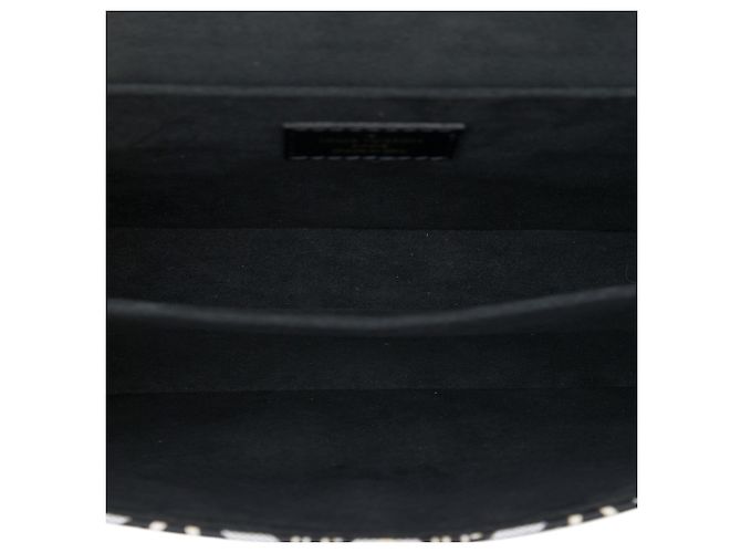 Louis Vuitton Black Monogram Jacquard Since 1854 Pochette Metis Schwarz - Ansicht 4