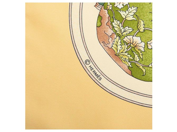 Hermès Beige Qu Importe le Flacon Pañuelo de seda 90 - vista 5