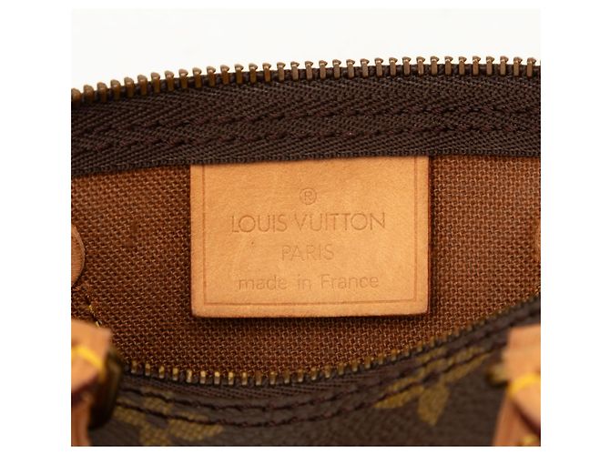 Louis Vuitton Brown Monogram Mini Speedy HL Marrom - vista 5
