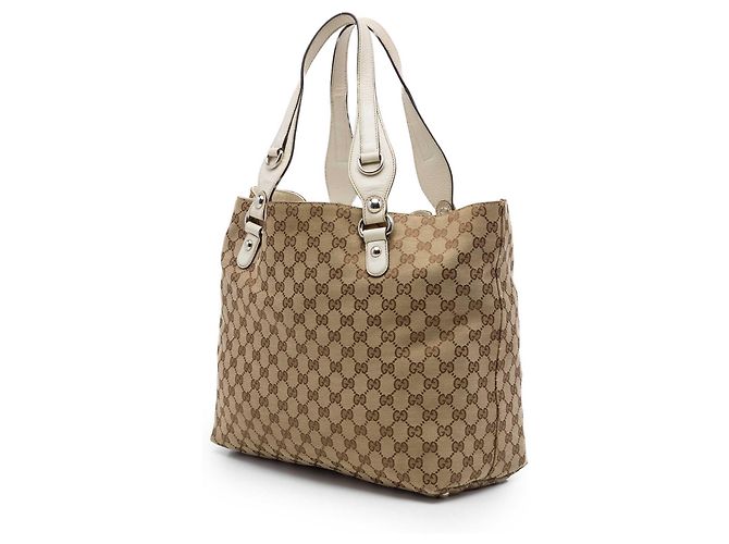 Tote Gucci Beige GG Canvas Icon Bit - vista 2