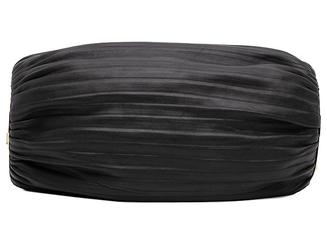 LOEWE Plissiertes Nappa-Bracelet-Pouch in Schwarz - Ansicht 3