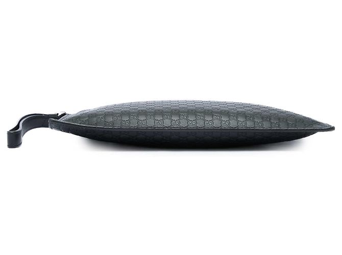 Clutch Gucci Black Microguccissima Negro - vista 3