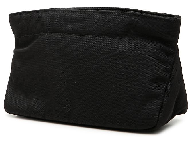 Pouch Gucci in nylon nero - vista 2