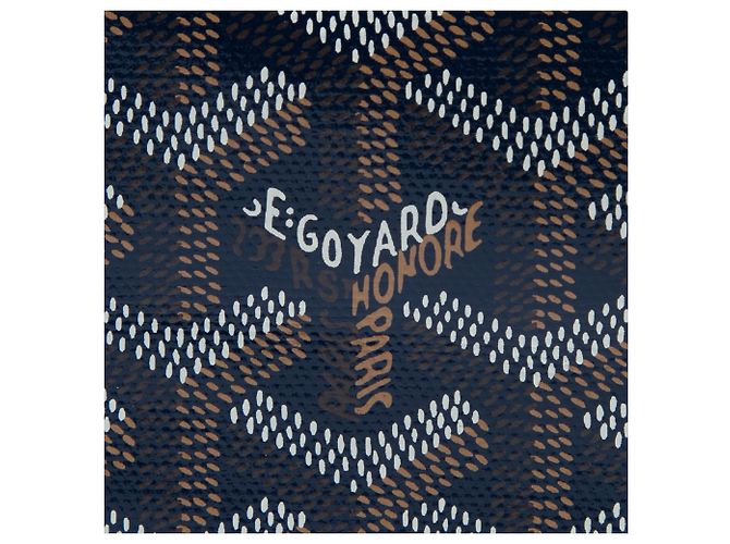 Goyard Blue Goyardine Bowling Toiletry 25 Blu navy - vista 5