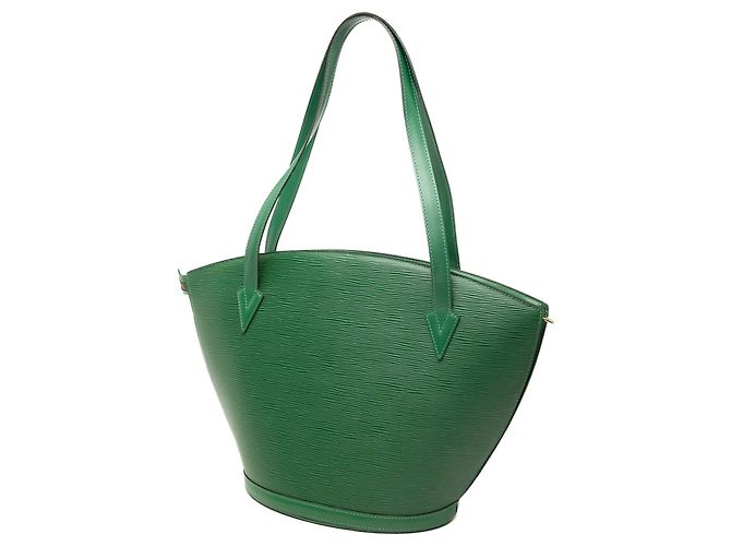 Louis Vuitton Green Epi Saint Jacques GM Long Strap Verde - vista 2