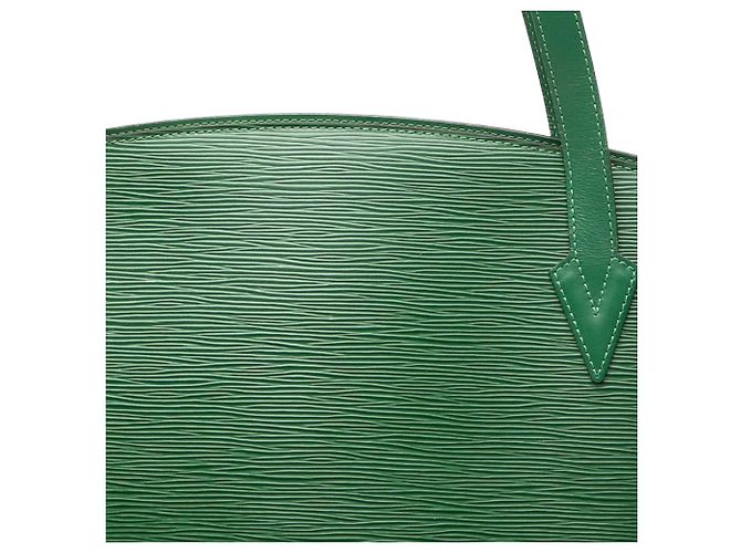 Louis Vuitton Green Epi Saint Jacques GM Long Strap Verde - vista 6
