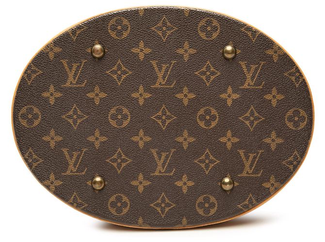 Louis Vuitton Brown Monogram Bucket GM Marrom - vista 3