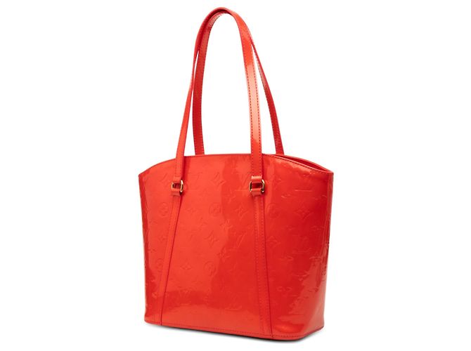 Louis Vuitton Red Monogram Vernis Avalon MM Rot - Ansicht 2