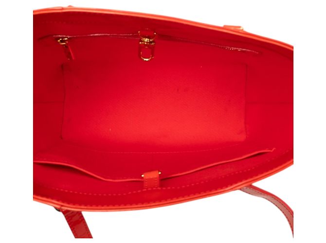 Louis Vuitton Red Monogram Vernis Avalon MM Rot - Ansicht 4