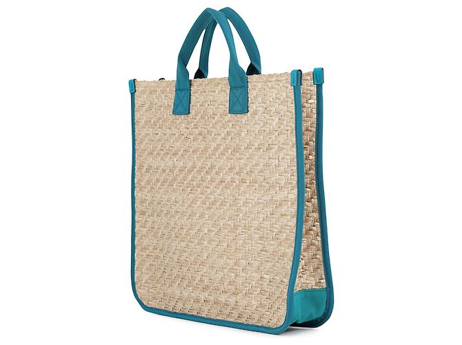 Borsa Tote Gucci Beige Childrens Straw Me Myself and I - vista 2