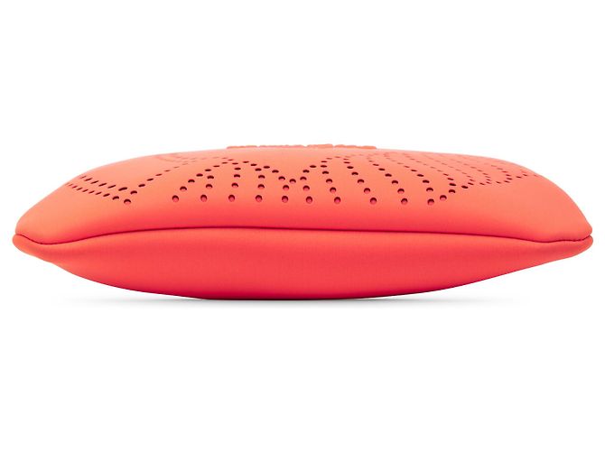 Hermès Pink Small Perforated Nylon Neobain Canoe H Case Rosa - vista 3