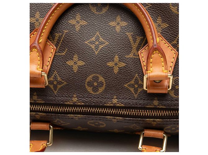 Louis Vuitton Brown Monogram Speedy 30 Marrom - vista 6