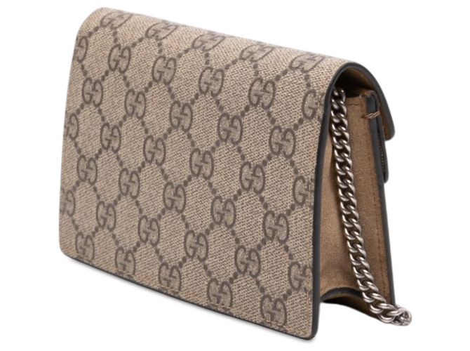 Gucci Mini GG Supreme Dionysus Crossbody Beige - vista 2