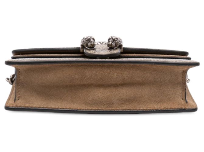 Gucci Mini GG Supreme Dionysus Crossbody Beige - vista 3