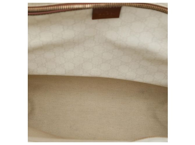 Tote Gucci White GG Supreme Web Bianco - vista 4