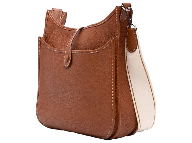 Hermès Brown Clemence Evelyne III 29 Castaño - vista 2