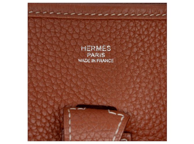 Hermès Brown Clemence Evelyne III 29 Castaño - vista 5